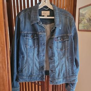 Levi's women's jean jacket, large